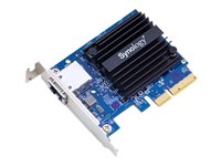 Synology E10G18-T1 - Netzwerkadapter - PCIe 3.0 x4 Low-Profile - 10Gb Ethernet x 1 - fr Disk Station DS1618; RackStation RS1219