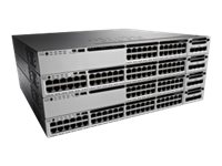 Cisco Catalyst 3850-48PW-S - Switch - L3 - managed - 48 x 10/100/1000 (PoE+) - Desktop, an Rack montierbar