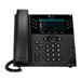 Poly VVX 450 Business IP Phone - VoIP-Telefon - dreiweg Anruffunktion - SIP, SDP - 12 Leitungen