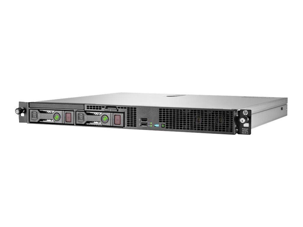 HPE ProLiant DL320e Gen8 v2 Base - Server - Rack-Montage - 1U - 1-Weg - 1 x Xeon E3-1220V3 / 3.1 GHz