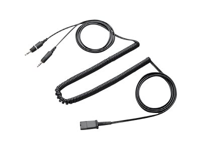 Poly - AV- / Multimedia-Kabel - mini-phone stereo 3.5 mm (M) - Schwarz