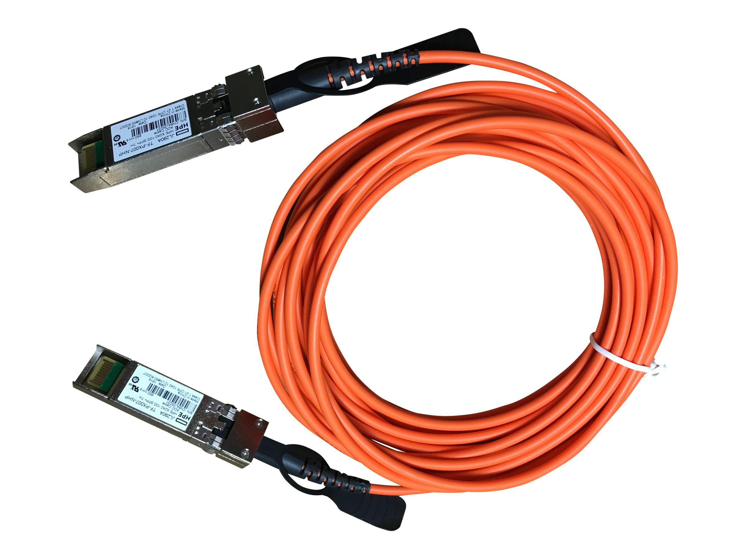 HPE X2A0 - Netzwerkkabel - SFP+ zu SFP+ - 7 m - Glasfaser - aktiv