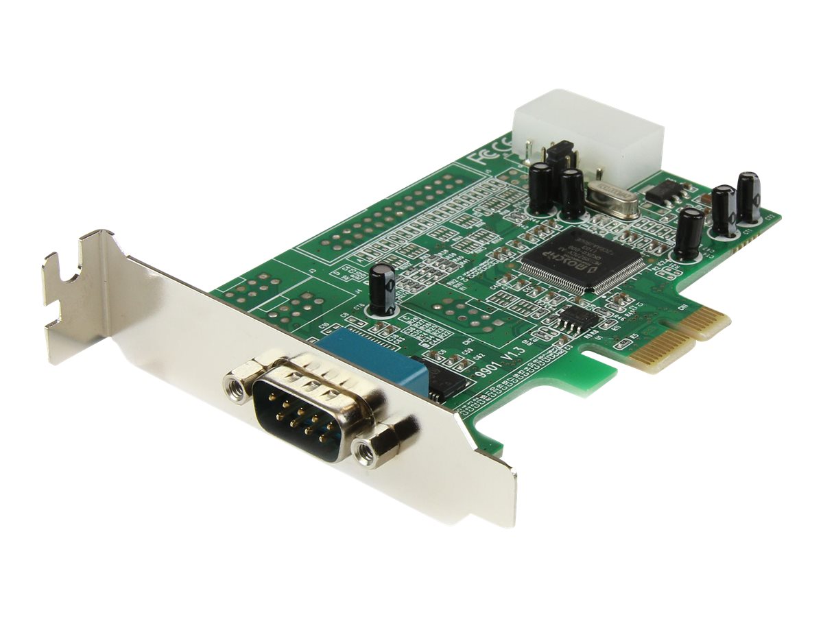 StarTech.com 1 Port Serielle PCI Express RS232 Adapter Karte - Serielle PCIe RS232 Kontroller Karte - PCIe zu Seriell DB9 - 1655