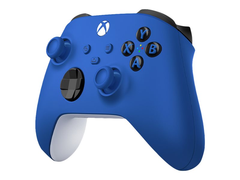Microsoft Xbox Wireless Controller - Game Pad - kabellos - Bluetooth - Shockblau - fr PC, Microsoft Xbox One, Android, iOS, Mic