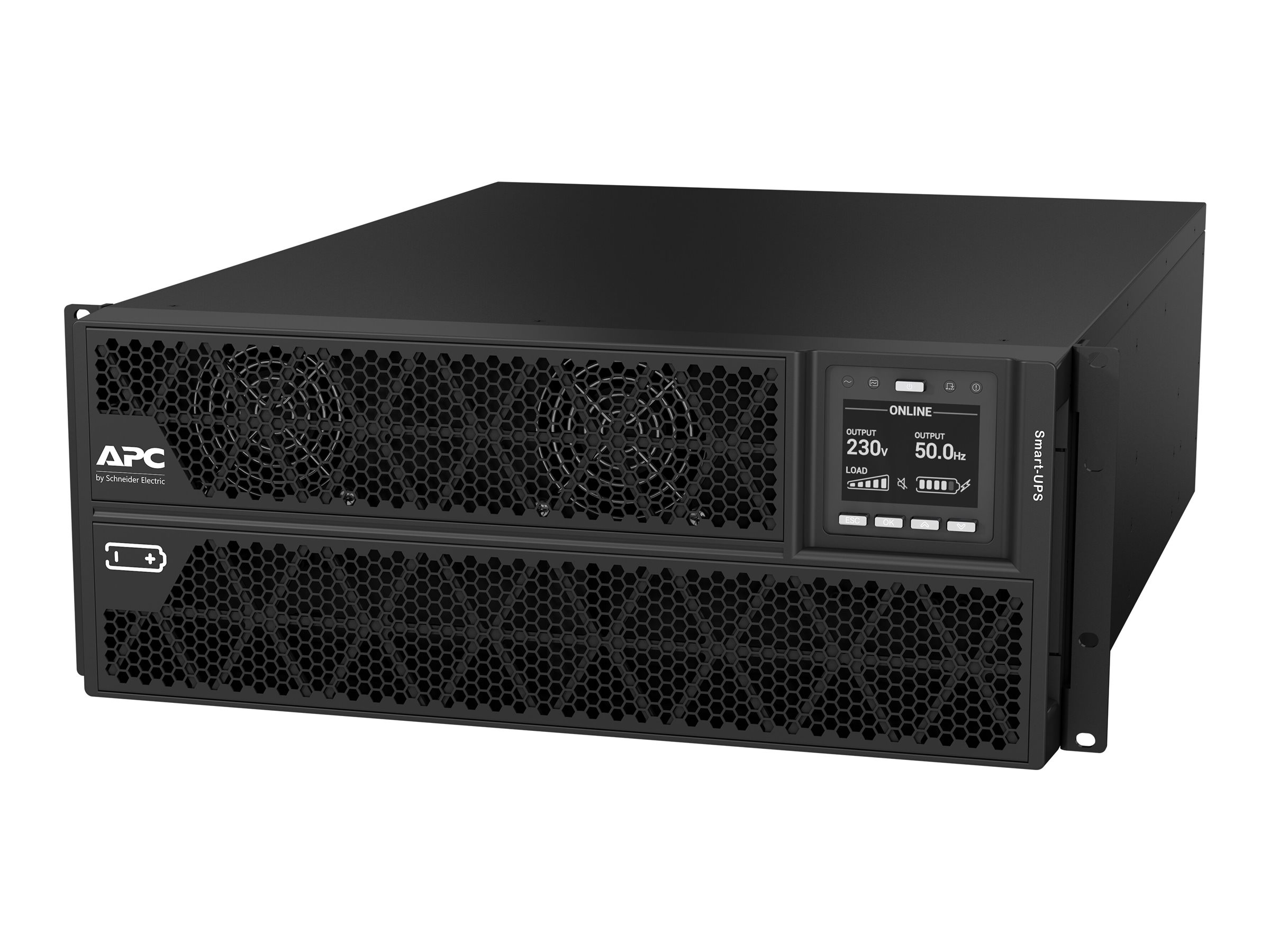 APC Smart-UPS RT 5kVA - USV (in Rack montierbar/extern) - Wechselstrom 230 V - 5 kW - 5000 VA - RS-232, USB