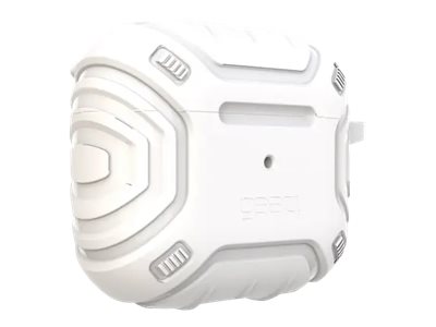 Gear4 Apollo - Tasche für kabellose Kopfhörer - Polycarbonat, D3O - weiss - für Apple AirPods Pro
