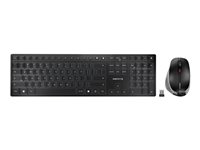 CHERRY DW 9500 SLIM - Tastatur-und-Maus-Set - kabellos - 2.4 GHz, Bluetooth 4.0 - AZERTY - Belgien