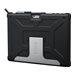 UAG Rugged Case for Surface Pro 7+/7/6/5/LTE/4 - Metropolis Black - Tasche fr Tablet - Schwarz - fr Microsoft Surface Pro (Mit