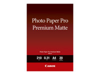 Canon Pro Premium PM-101 - Glatt matt - 310 Mikron - A4 (210 x 297 mm) - 210 g/m - 20 Blatt Fotopapier