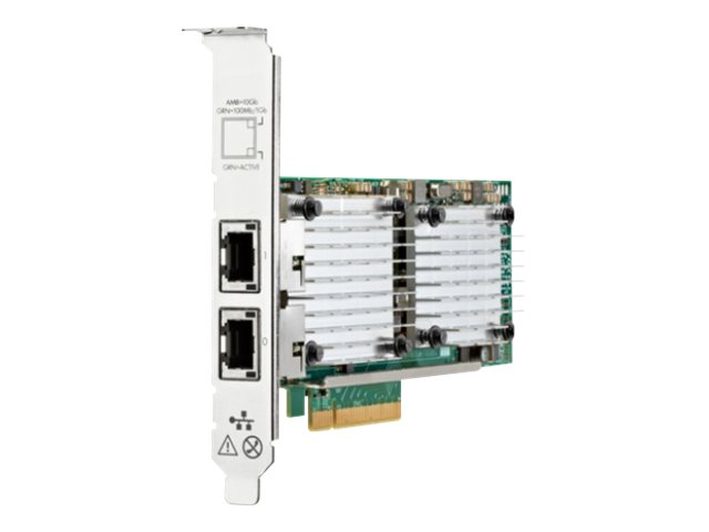 HPE QL41132HLRJ - Netzwerkadapter - PCIe 3.0 x8 - 10Gb Ethernet x 2 - fr ProLiant DL325 Gen10, DL345 Gen10, DL360 Gen10, DL380 