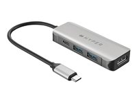 HyperDrive 4-in-1 USB-C Hub - Dockingstation - USB-C - HDMI