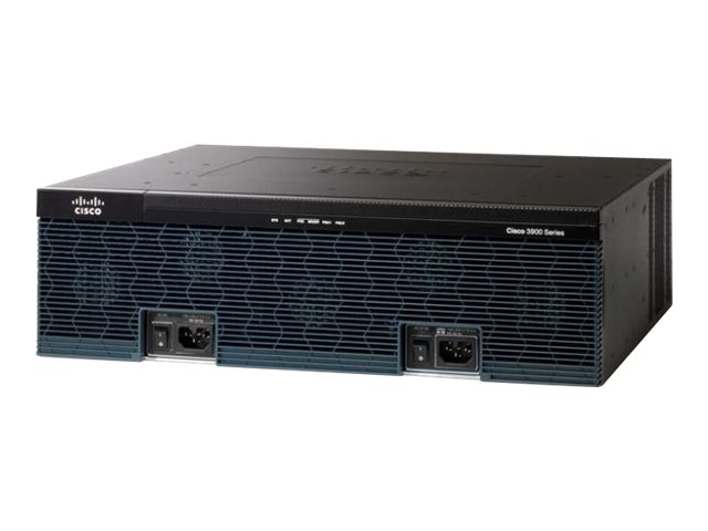 Cisco 3925E Security Bundle - - Router - - 1GbE - WAN-Ports: 4 - an Rack montierbar