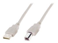 M-CAB - USB-Kabel - USB (M) zu USB Typ B (M) - USB 2.0 - 5 m - geformt