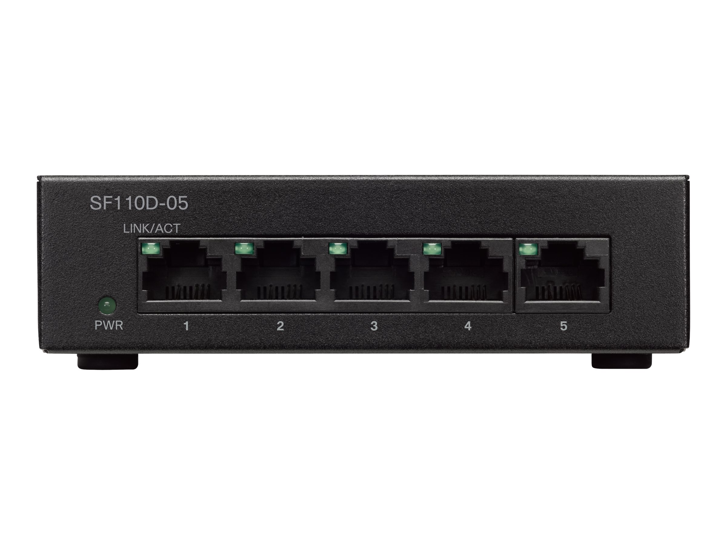 Cisco Small Business SF110D-05 - Switch - unmanaged - 5 x 10/100 - Desktop, wandmontierbar - DC Power