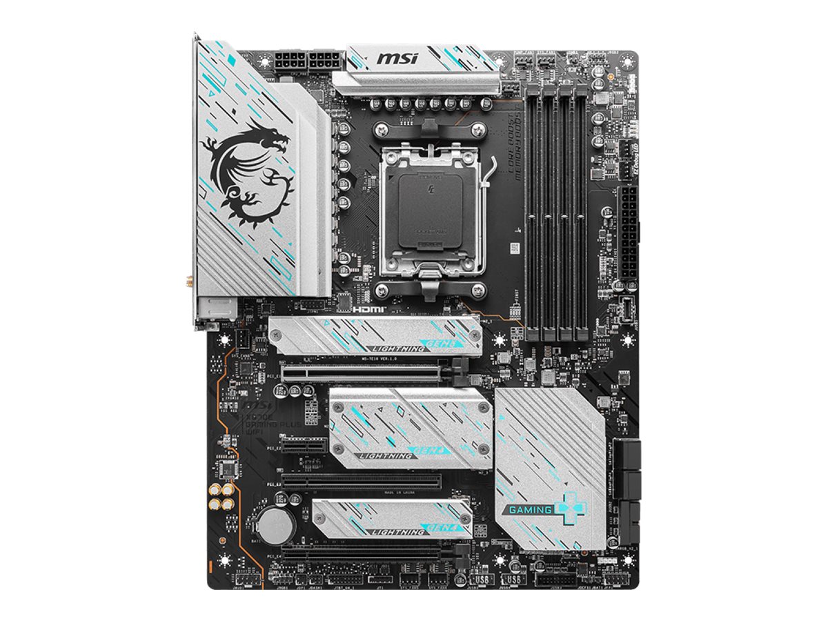 MSI X670E GAMING PLUS WIFI - Motherboard - ATX - Socket AM5 - AMD X670 Chipsatz - USB 3.2 Gen 1, USB 3.2 Gen 2, USB-C 3.2 Gen2, 