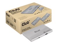 Club 3D Thunderbolt 4 Portable 5-in-1 Hub with Smart Power - Dockingstation - Thunderbolt 4 - 100 Watt