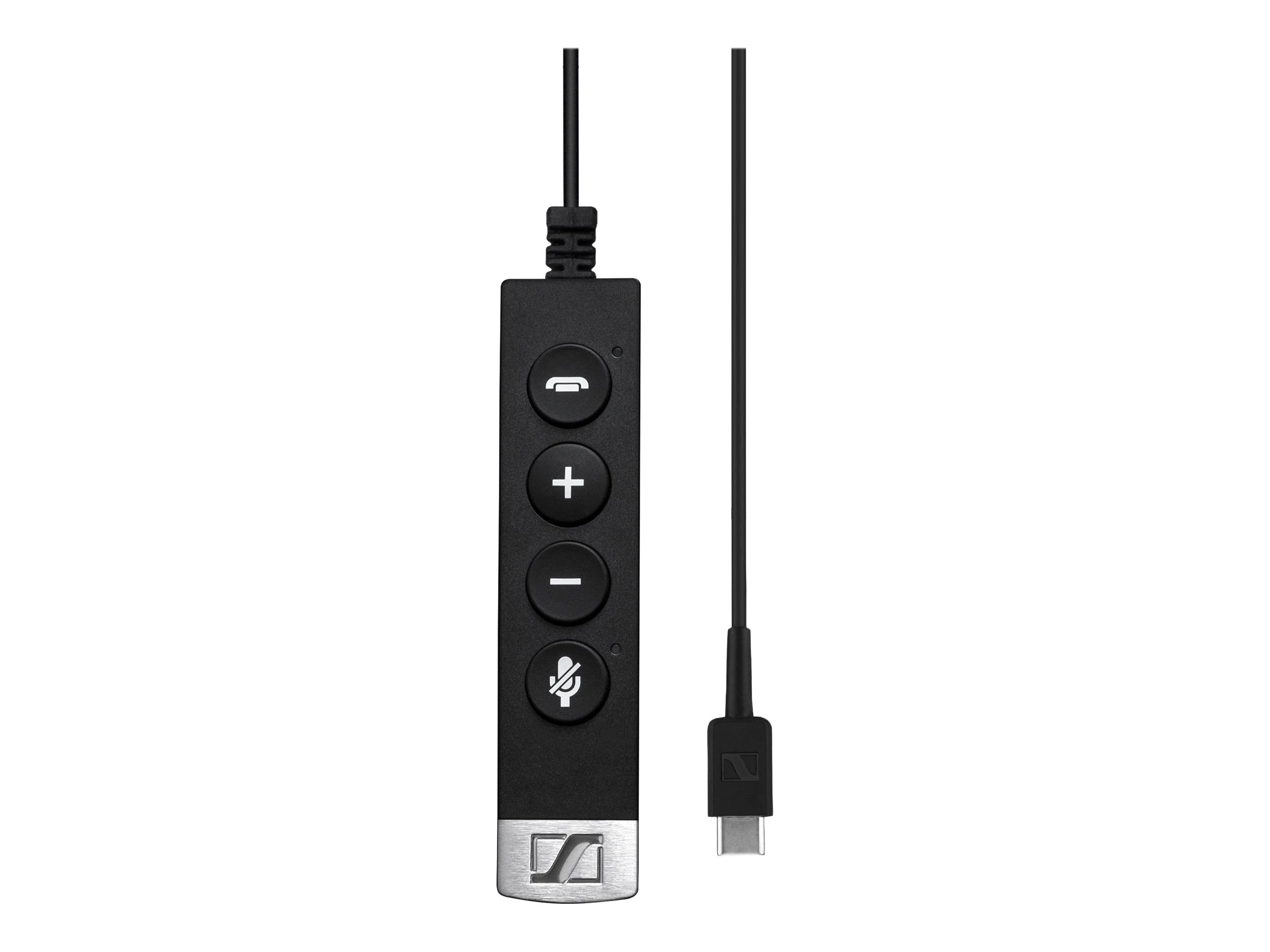 EPOS USB-CC C 6x5 - Headset-Kabel - USB-C mnnlich - integriertes Mikrofon - fr IMPACT SC 635 USB-C, 665 USB-C; Sennheiser IMPA