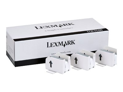 Lexmark - Klammern (Packung mit 9000) - fr Lexmark C760, C762, C772, C782, T630, T632, T634, T640, T642, T644, X630, X632, X646