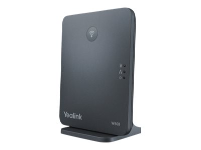 Yealink W60B - Basisstation für schnurloses Telefon/VoIP-Telefon mit Rufnummernanzeige - IP-DECT\GAP - dreiweg Anruffunktion - S