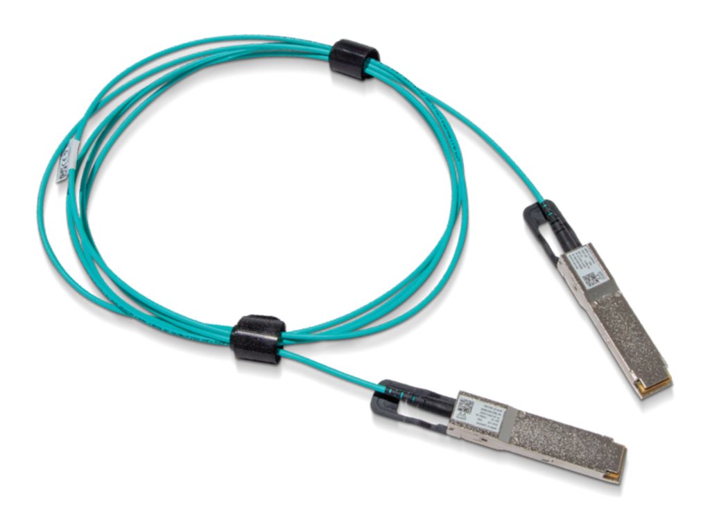 NVIDIA - 200GBase-AOC Direktanschlusskabel - QSFP56 zu QSFP56 - 5 m - Glasfaser - Active Optical Cable (AOC)