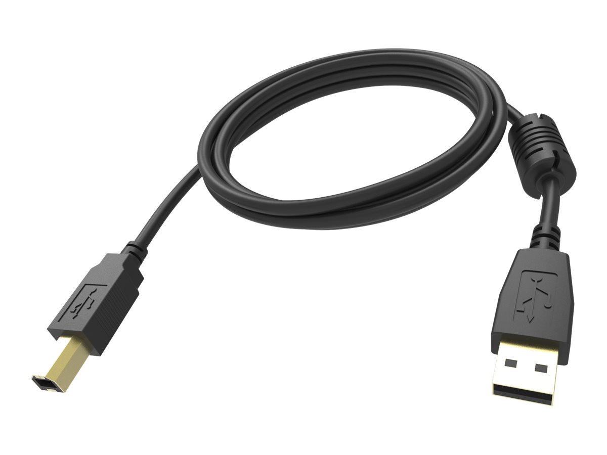 Vision Professional - USB-Kabel - USB (M) zu USB Typ B (M) - USB 2.0 - 3 m - Schwarz