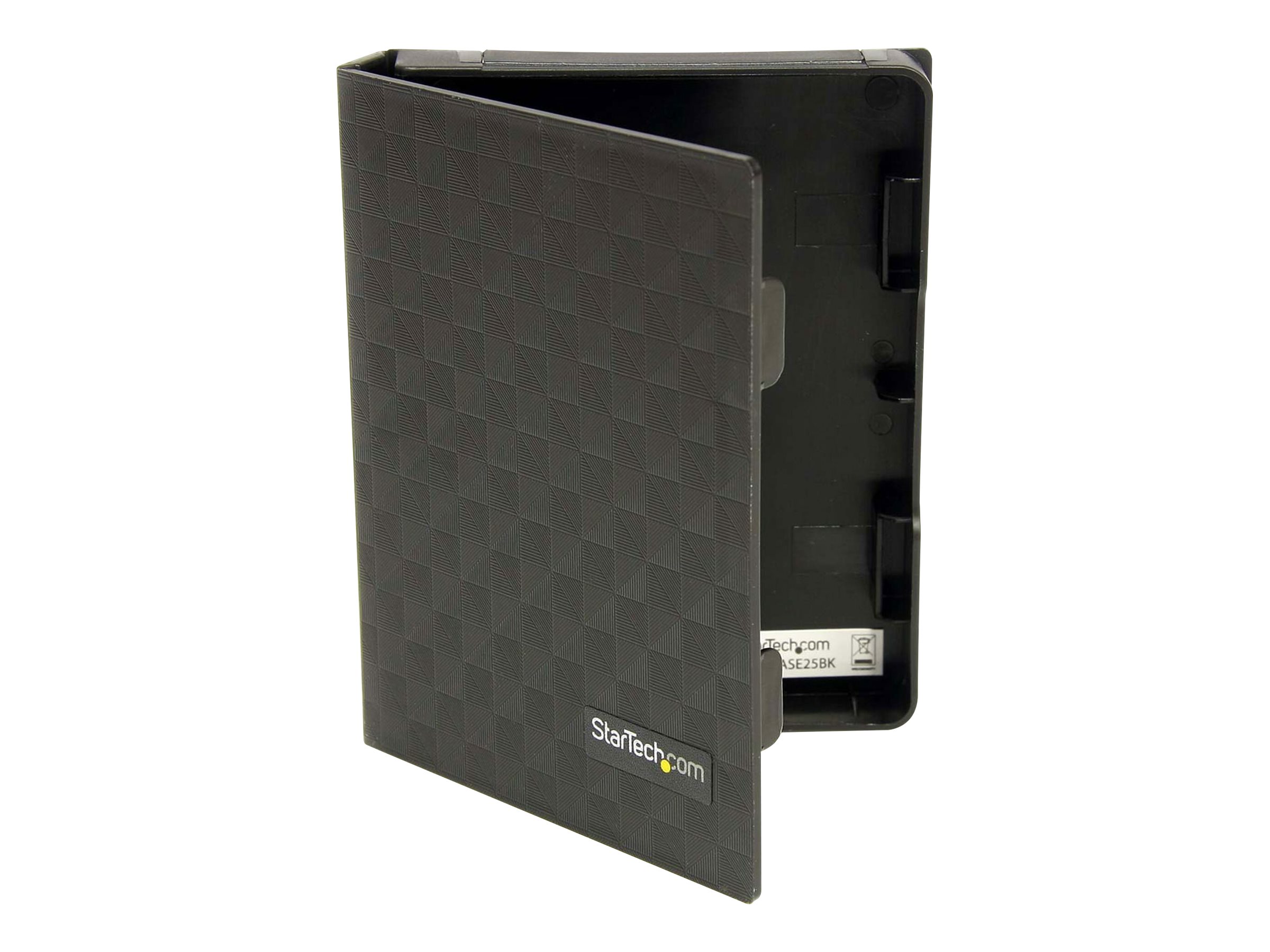 StarTech.com 2,5 Antistatische Festplatten Aufbewahrungsbox/Schutzgehuse - HDD Schutzhlle 2,5 (6,4cm) - Schwarz - 3er Pack - F