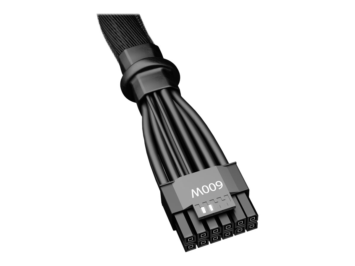 be quiet! CPH-6610 - Stromkabel - 12-poliger PCIe-Anschluss (W) zu 12VHPWR (W) - 60 cm - Schwarz