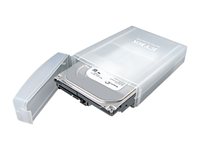 ICY BOX IB-AC602a - Festplattenlaufwerk-Schutzgehuse - durchsichtig
