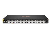 HPE Aruba Networking CX 6100 48G Class4 PoE 4SFP+ 740W Switch - Switch - L3 - managed - 48 x 10/100/1000 (PoE+) + 4 x 1 Gigabit/