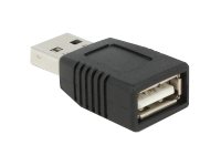 Delock - USB-Adapter - USB (W) zu USB (M) - Schwarz