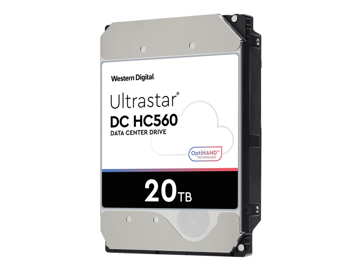 WD Ultrastar DC HC560 WUH722020BL5201 - Festplatte - verschlsselt - 20 TB - intern - 3.5