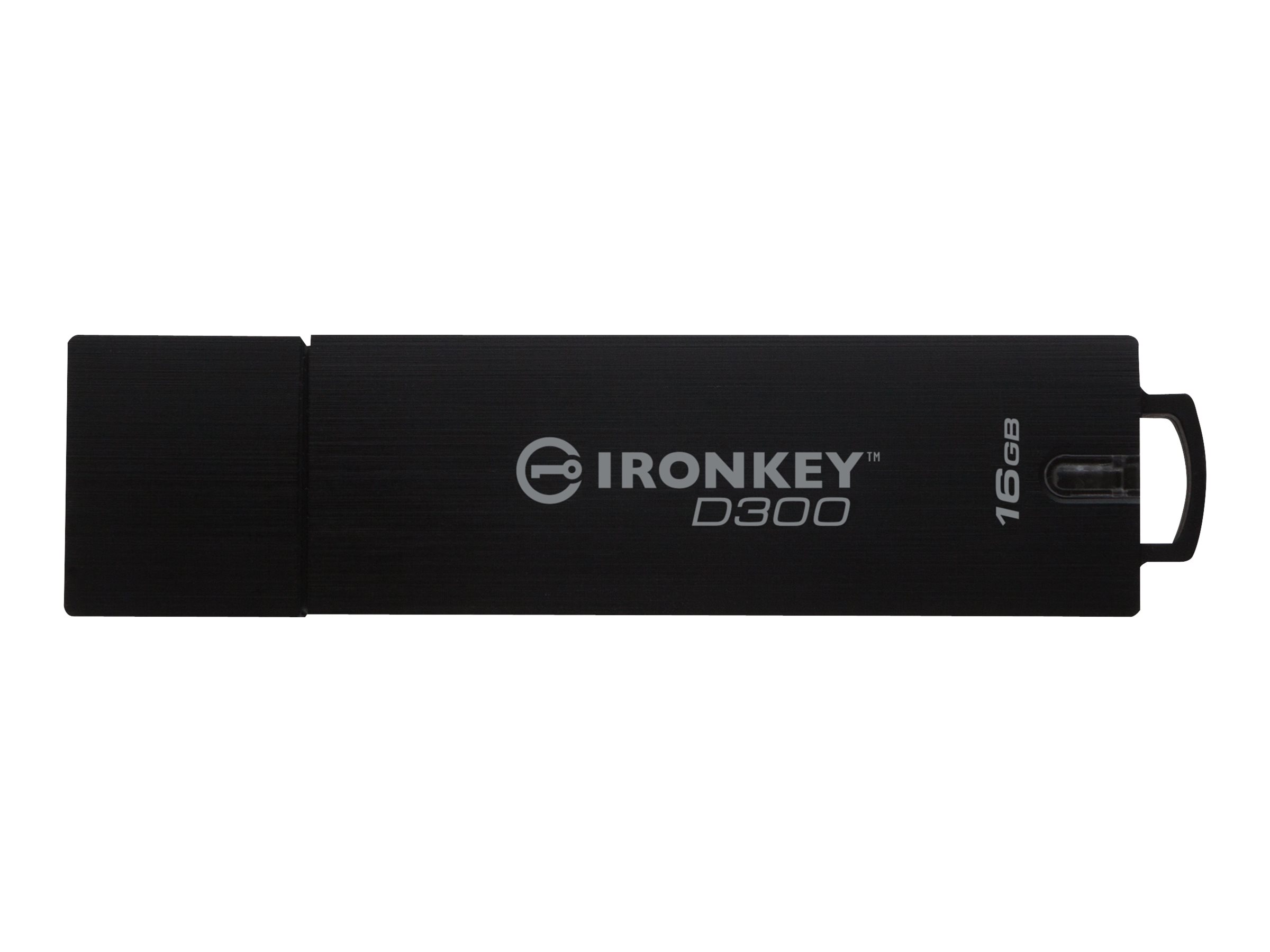 IronKey D300 - USB-Flash-Laufwerk - verschlsselt - 128 GB - USB 3.0 - FIPS 140-2 Level 3