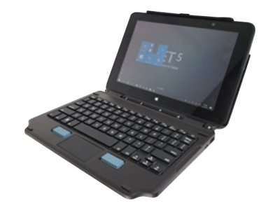 Gamber-Johnson 2-in-1 - Tastatur und Foliohlle - mit 2-Tasten-Touchpad - Dock - Spanisch - fr Zebra ET51, ET51 Integrated Scan