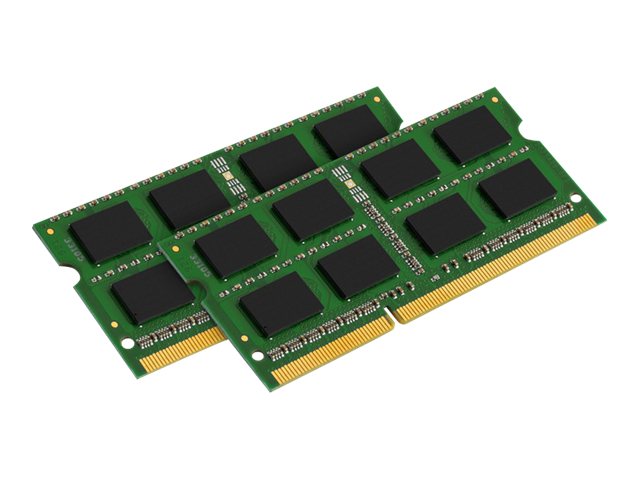 Kingston ValueRAM - DDR3 - kit - 16 GB: 2 x 8 GB - SO DIMM 204-PIN - 1600 MHz / PC3-12800