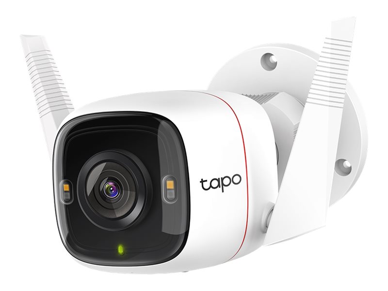Tapo C320WS V1 - Netzwerk-Überwachungskamera - Aussenbereich - staubgeschützt/wetterfest - Farbe (Tag&Nacht) - 4 MP