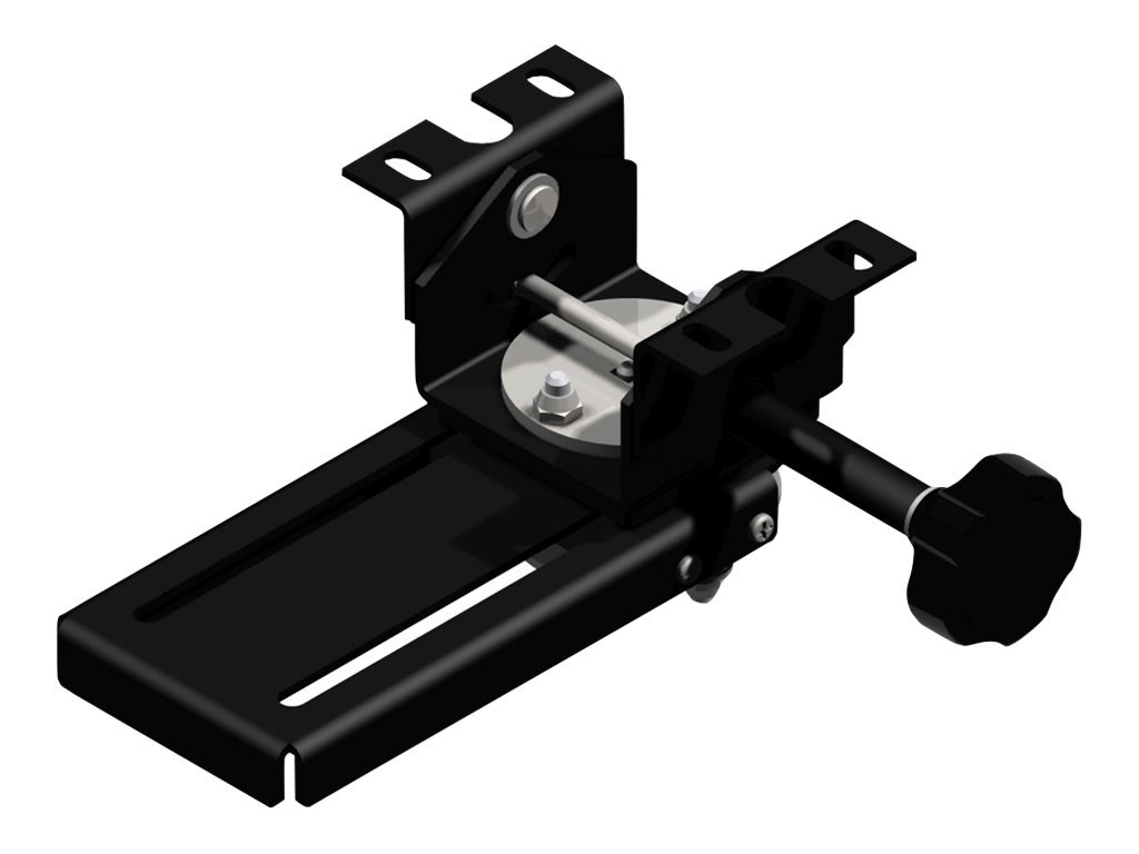 Gamber-Johnson Quad Motion Attachment TS5 - Montagekomponente (Diarahmen) - neig- und schwenkbar - fr Notebook - Stahl - schwar