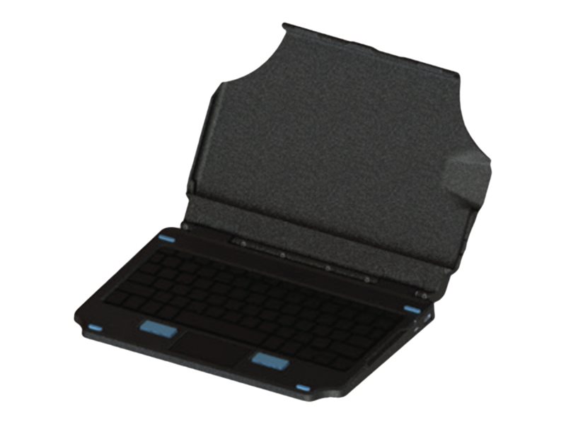 Gamber-Johnson 2-in-1 - Tastatur und Foliohülle - mit Touchpad - POGO pin - USA - für Zebra ET40, ET45