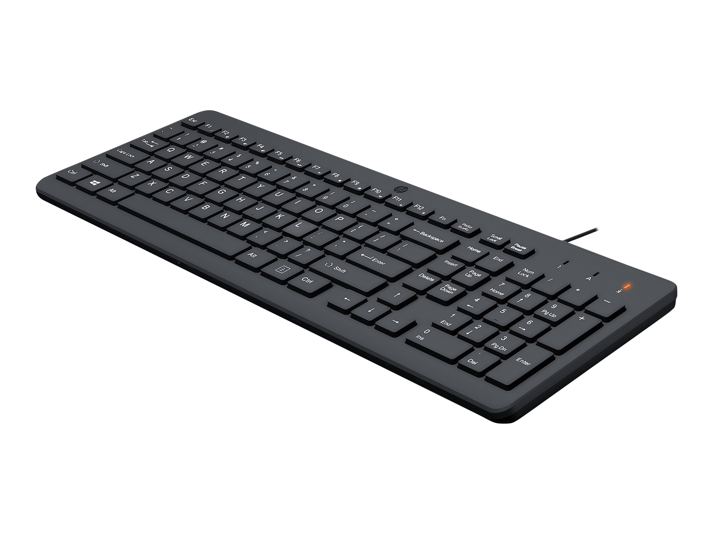HP 150 - Tastatur - USB - QWERTY - International Englisch - fr Victus by HP Laptop 15, 16; Laptop 14, 15, 15s; Pavilion Plus La