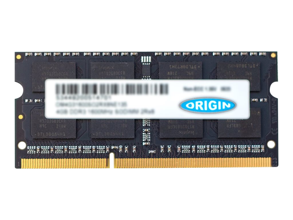 Origin Storage - DDR3 - Modul - 4 GB - SO DIMM 204-PIN - 1600 MHz / PC3-12800