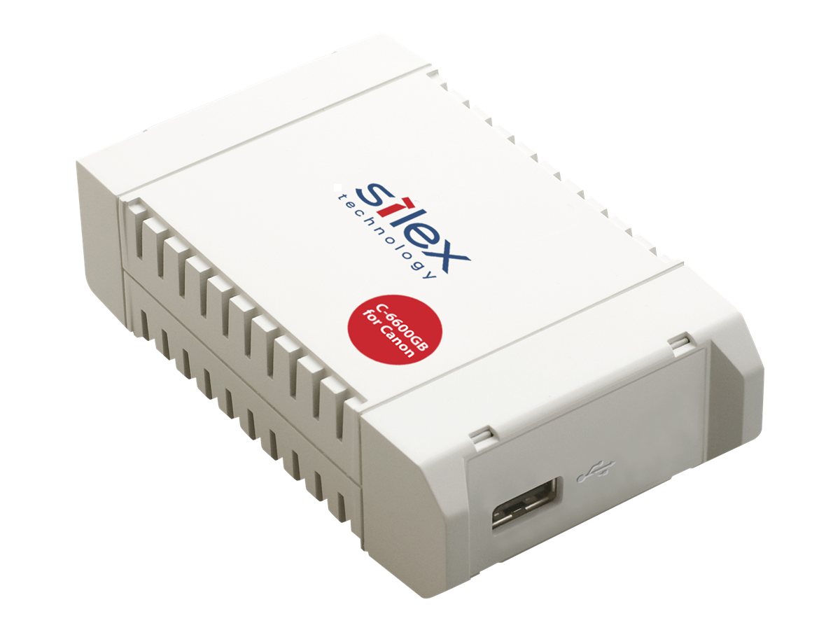 Silex C-6600GB - Druckserver - USB 2.0 - Gigabit Ethernet