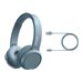 Philips TAH4205BL - Kopfhrer mit Mikrofon - On-Ear - Bluetooth - kabellos - Geruschisolierung