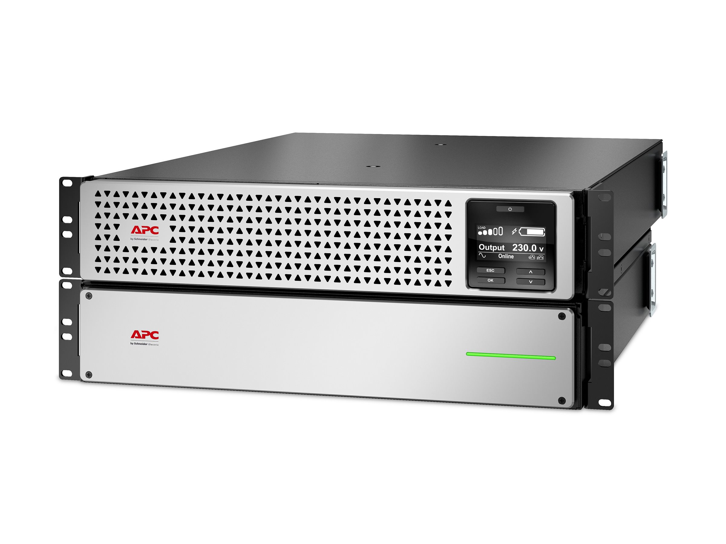 APC Smart-UPS On-Line SRTL1500RM4UXLI - USV (Rack - einbaufhig) (hohe Dichte) - Wechselstrom 220/230 V - 1350 Watt - 1500 VA