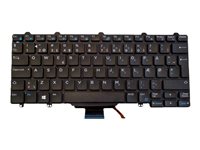 Origin Storage - Tastatur - hinterleuchtet - Dnisch - fr Dell Latitude E7450