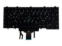 Origin Storage - Tastatur - hinterleuchtet - Deutsch - fr Dell Latitude E6440