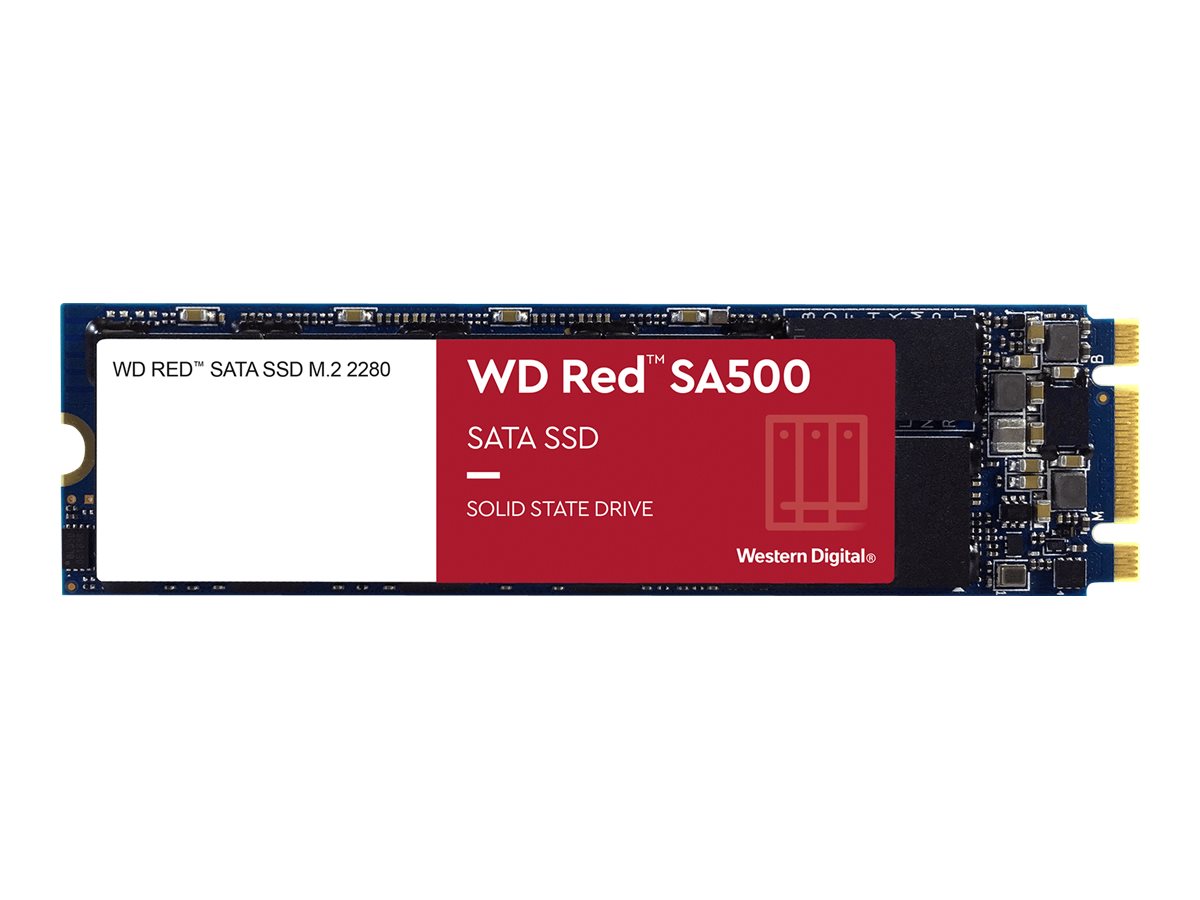 WD Red SA500 WDS500G1R0B - SSD - 500 GB - intern - M.2 2280 - SATA 6Gb/s