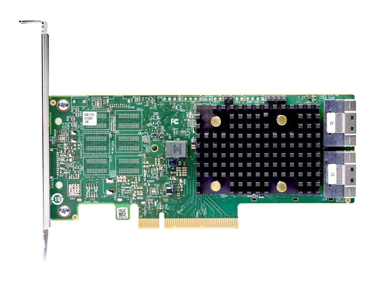 Lenovo ThinkSystem 440-16i - Speicher-Controller - 16 Sender/Kanal - SATA 6Gb/s / SAS 12Gb/s - Low-Profile - PCIe 4.0 x8