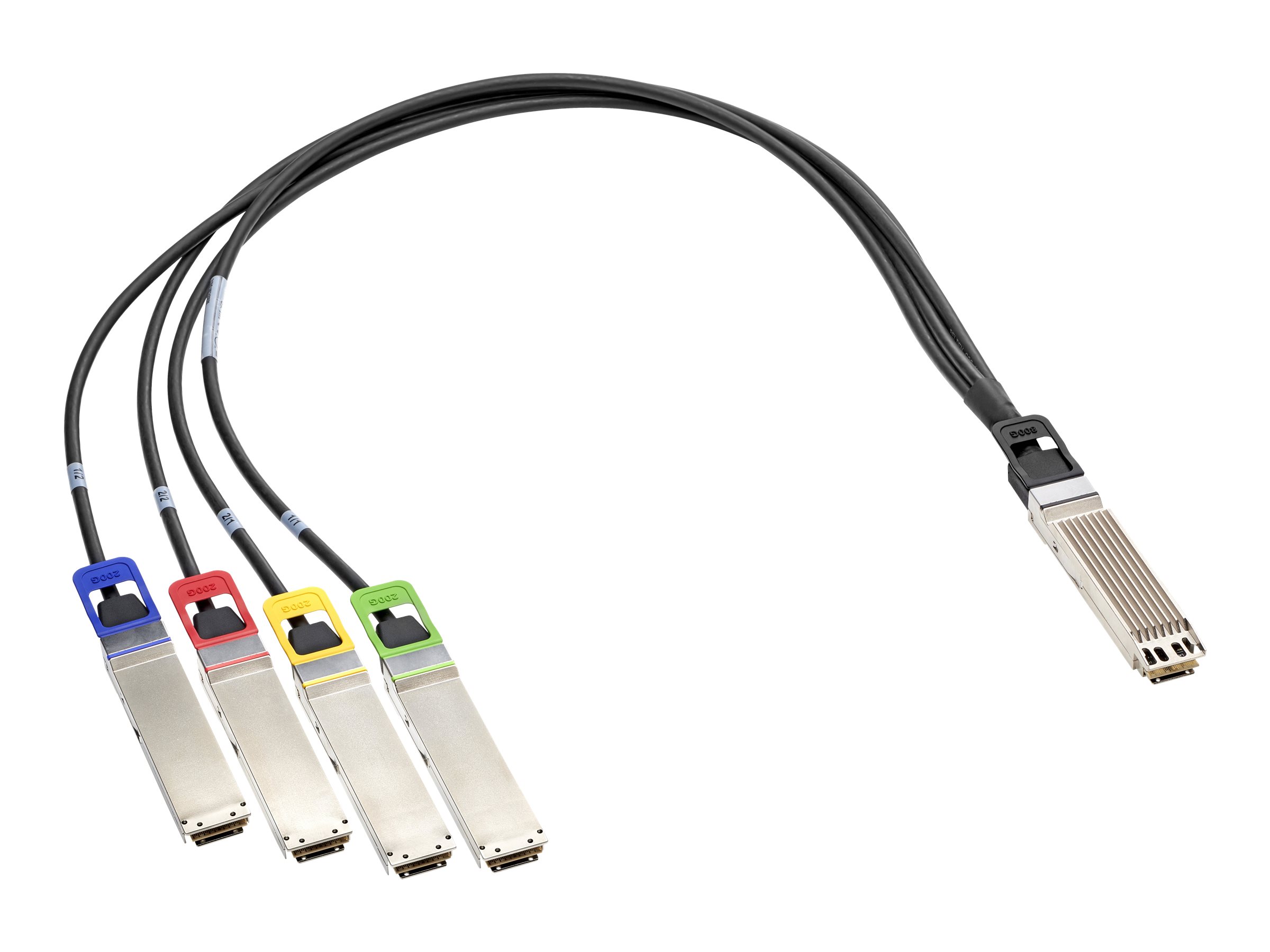 HPE InfiniBand NDR - 200GBase Splitter fr direkten Anschluss - OSFP zu OSFP - 3 m
