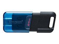Kingston DataTraveler 80 M - USB-Flash-Laufwerk - 64 GB - USB-C 3.2 Gen 1