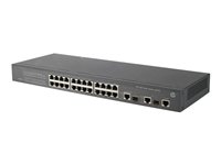 HPE 3100-24 v2 SI Switch - Switch - L3 - managed - 24 x 10/100 + 2 x 10/100/1000 - an Rack montierbar