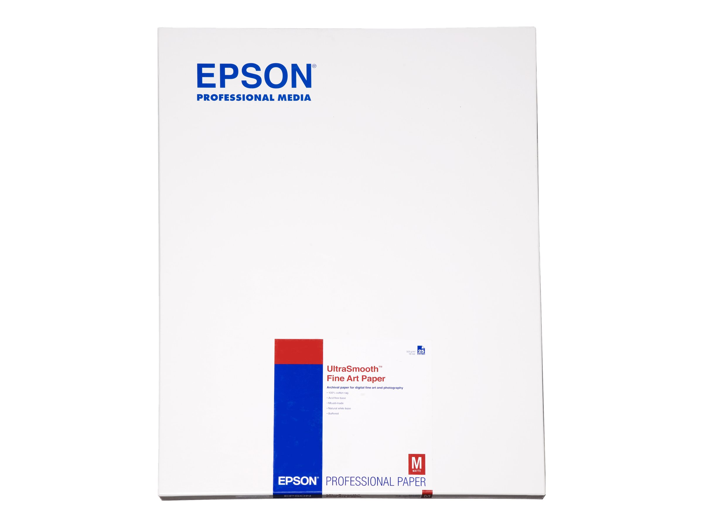 Epson UltraSmooth Fine Art - Seidig - A2 (420 x 594 mm) 25 Blatt Kunstpapier - fr SureColor P5000, P800, SC-P10000, P20000, P50